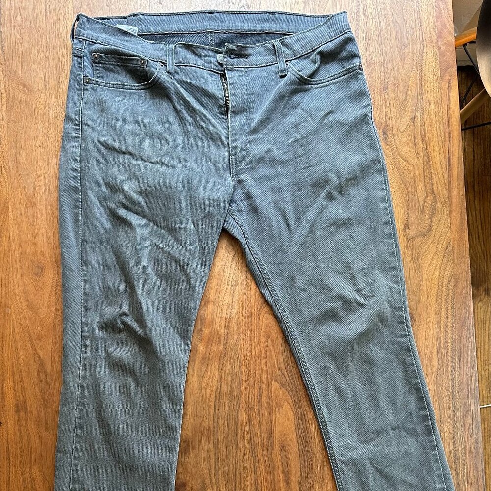 Levi's 511 Mens Slim Fit Jeans - Charcoal - 38x30